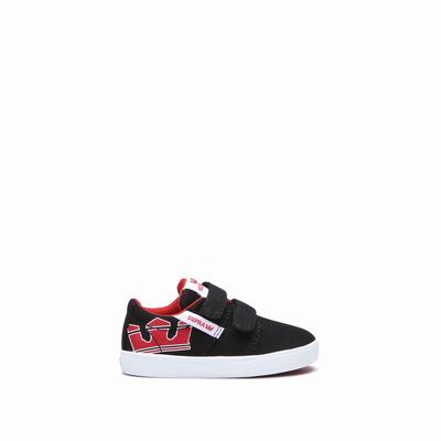 Gyerek Supra TODDLER STACKS II V Tornacipő HU149265 Fekete/Piros